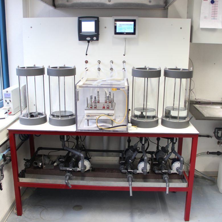 Electrodialysis pilot